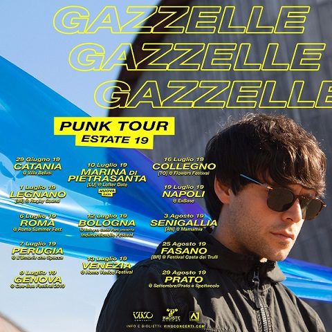 Gazzelle, nuove date per il Punk Tour