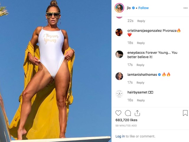 Jennifer Lopez propone il costume da bagno Forever Young di Nikki Beach per ViX Paula Hermanny