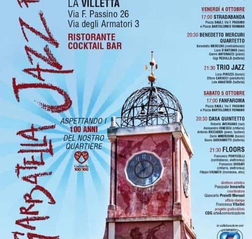 Garbatella Jazz Festival 2019 dal 3 al 5 ottobre con Go-Dex Quartet, Trio Jazz e Floors