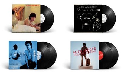 Mick Jagger, in vinile la discografia solista