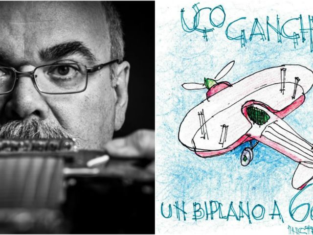 Ugo Gangheri – Un biplano a 6 corde  (Kammermuzak Soccangeles cd 2019) musica per un tempo sospeso e per colorare i bi-sogni