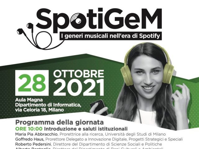L’Università degli Studi di Milano ha presentato il progetto dedicato all’analisi dei generi musicali nell’era di Spotify