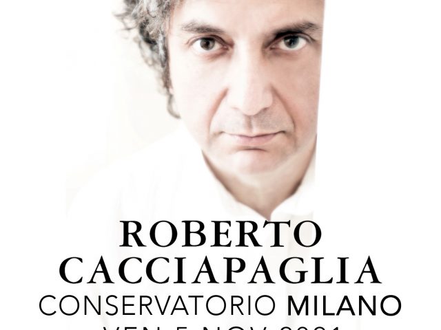 Oggi concerto di Roberto Cacciapaglia alla Sala Verdi del Conservatorio di Milano