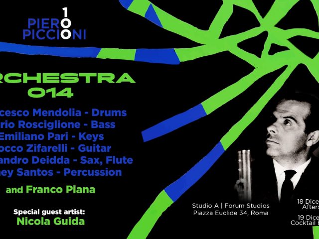 L’Orchestra 014 di Jason Piccioni in concerto con Nicola Guida ai Forum Studios il 18 e 19 dicembre