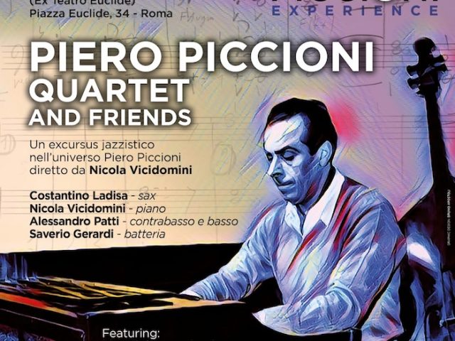 Piero Piccioni Quartet and Friends oggi in concerto