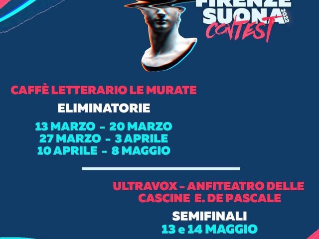 Firenze Suona Contest 2022: il calendario ed i finalisti