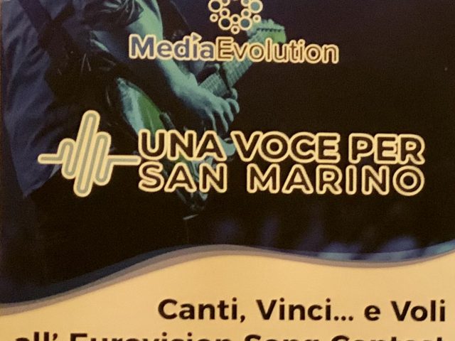Una Voce per San Marino all’Eurovision Song Contest 2022