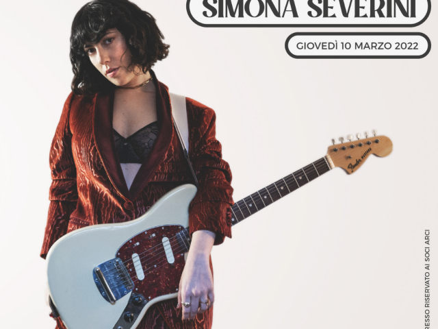Simona Severini il 10 Marzo in concerto all’Arci Bellezza di Milano