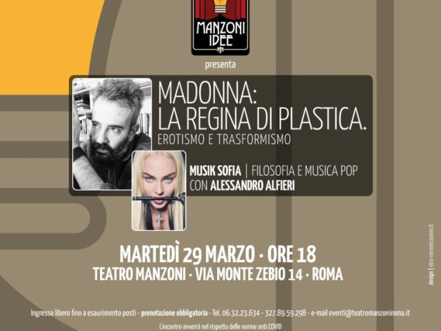 Musik Sofia: Filosofia e Pop Music al Teatro Manzoni di Roma