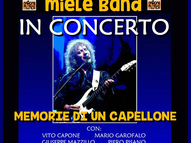 Il 5 Maggio al Teatro Troisi a Napoli, concerto di Gianfranco Caliendo con la Miele Band