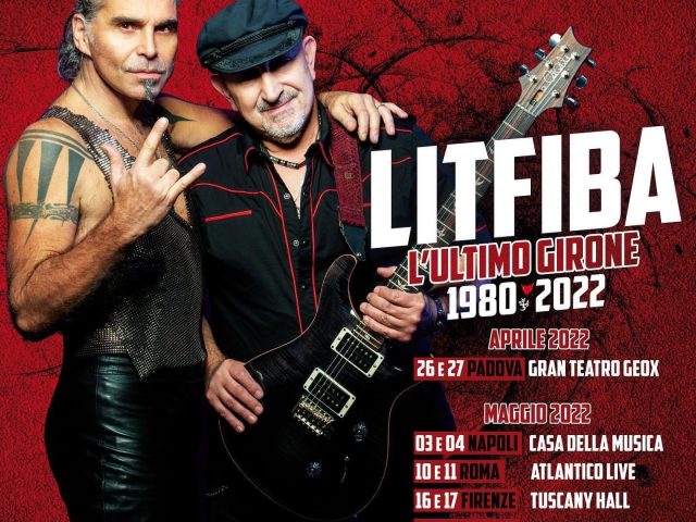 Litfiba live a Firenze il 16 Maggio 2022: ragazzacci .. che grinta!
