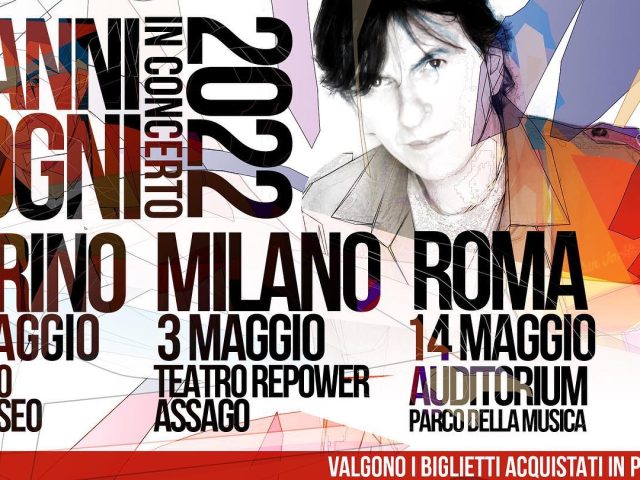 Gianni Togni in concerto a Roma, celebra i 40 anni (+2) di “Luna” con il suo pubblico