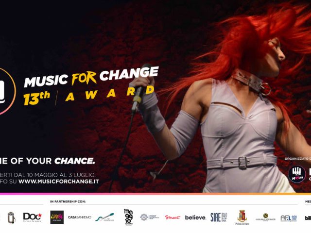 Music for Change – 13th Award: bando aperto fino al 3 luglio