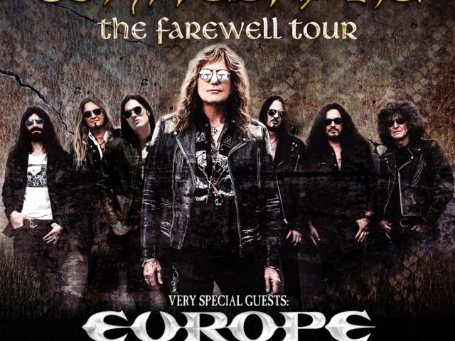Whitesnake: a Milano il Farewell World Tour