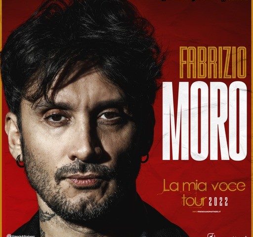Due nuove date per La Mia Voce Tour 2022 di Fabrizio Moro