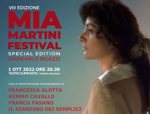 Va in scena il Mia Martini Festival 2022