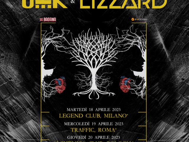 I tre concerti italiani ad Aprile 2023 di O.R.k. & Lizzard