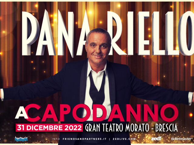 Giorgio Panariello a Capodanno: spettacolo unico la notte del 31 dicembre al Gran Teatro di Brescia