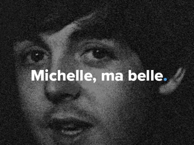 Michelle, Paul McCartney folgorato dalla cultura bohémien
