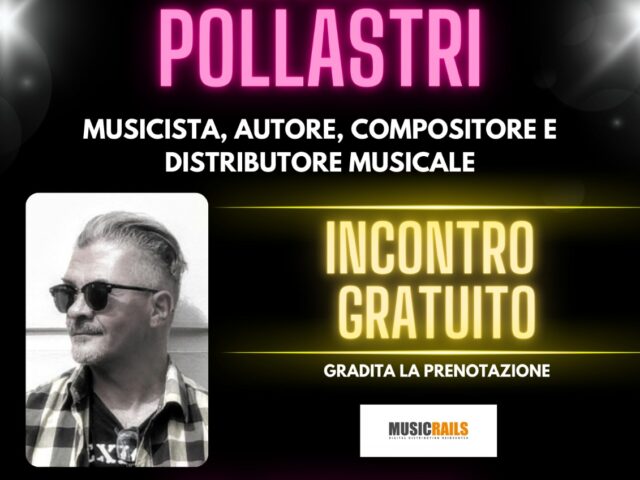Con Sting nel cuore, Giovanni Pollastri a Roma a parlare di promozione discografica