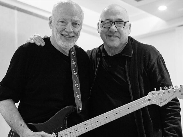 David Gilmour ai British Grove Studios di Mark Knopfler