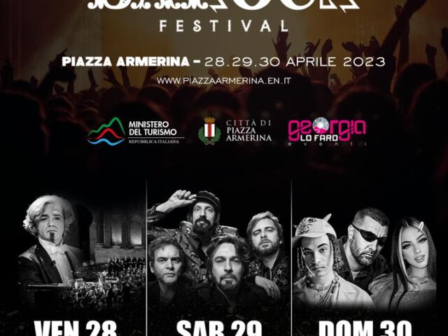 BaRock Festival dal 28 al 30 aprile a Piazza Armerina (Enna) con Morgan e Le Vibrazioni