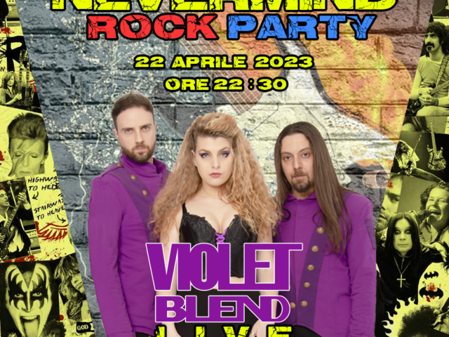 Violet Blend saranno Sabato 22 Aprile in concerto al Viper di Firenze