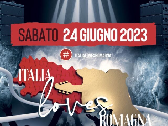 Italia Loves Romagna: il 24 giugno artisti uniti per un concerto evento