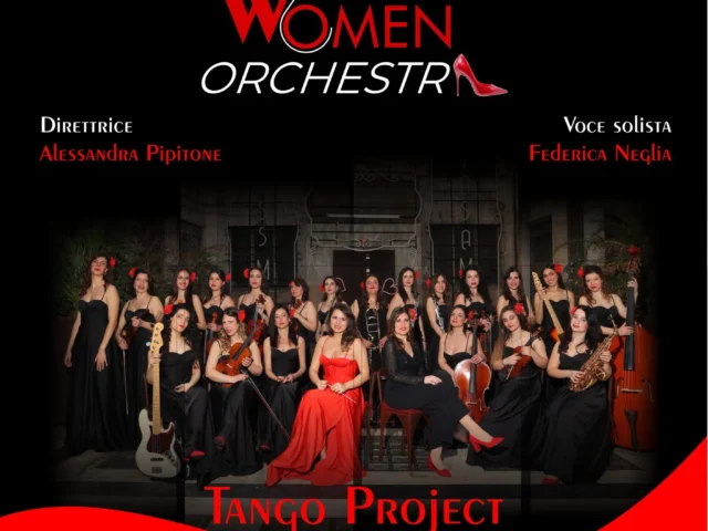 Le orchestrali della Women Orchestra dirette da M° Alessandra Pipitone