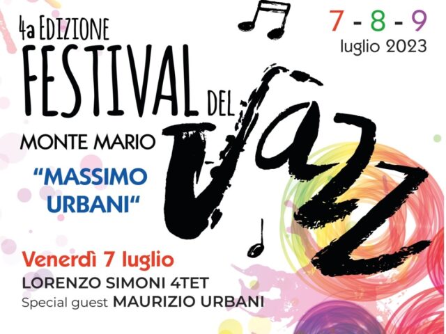 Torna a Roma il Festival del Jazz Monte Mario Massimo Urbani