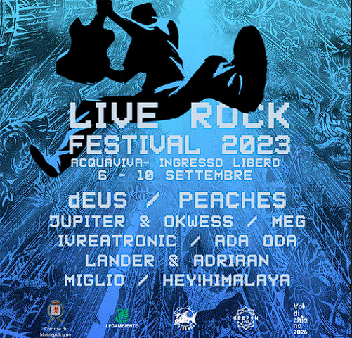 Live Rock Festival 2023 dal 6 al 10 Settembre ad Acquaviva – Montepulciano (Siena)