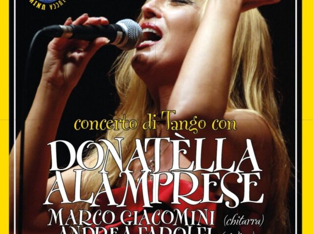 A Lucca omaggio di Donatella Alamprese al tango contemporaneo