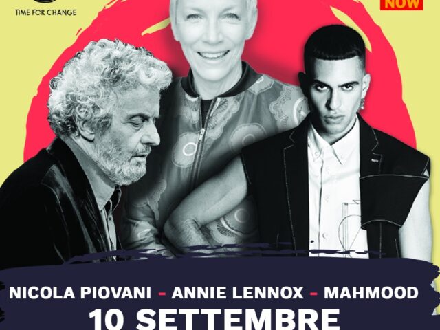 Time for Change al Colosseo con Annie Lennox, Nicola Piovani e Mahmood il 10 settembre