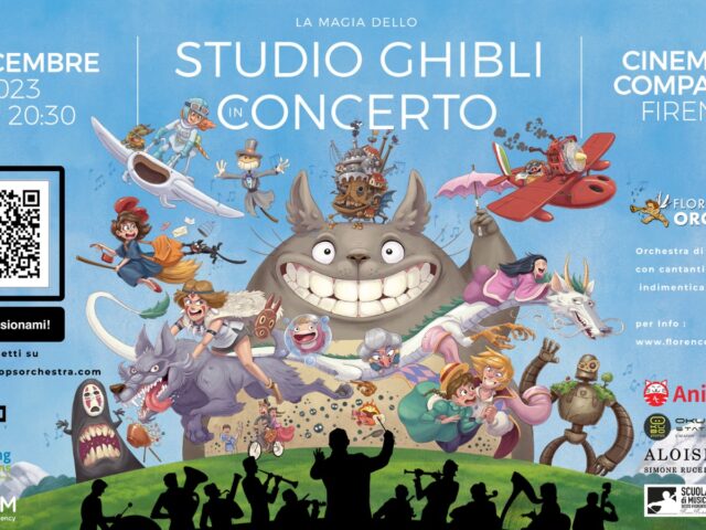 Florence Pops Orchestra con un concerto anime dedicato allo Studio Ghibli