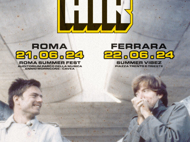 Air: dopo il sold out di Milano nuove date a giugno