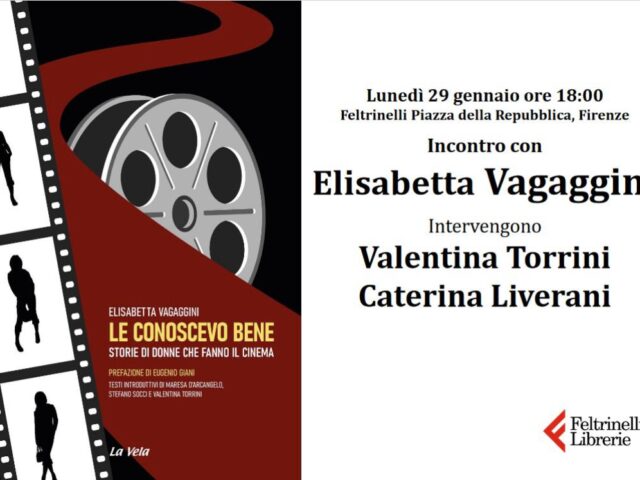 Elisabetta Vagaggini a La Feltrinelli di Firenze per il suo libro sulle donne che fanno cinema