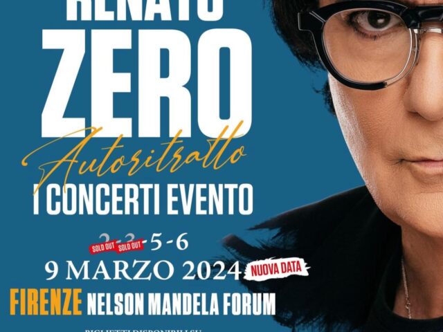 Renato Zero: arriva un nuovo concerto a Firenze