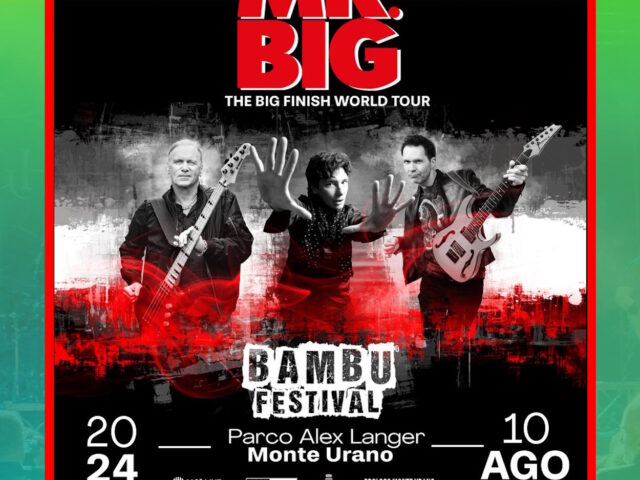 Mr. Big al Bambù Festival a Monte Urano
