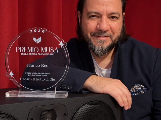 Per la colonna sonora di Hadar – Il frutto di Dio , Franco Eco si aggiudica il Premio MUSA della Critica Cinemusicale