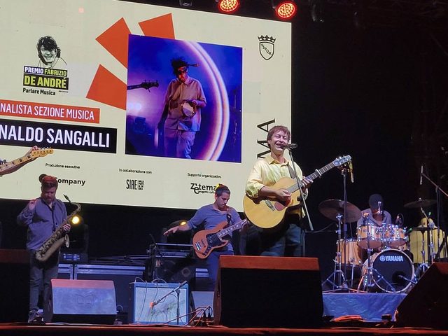 Gianaldo Sangalli vince la 25° edizione del Premio Fabrizio De André