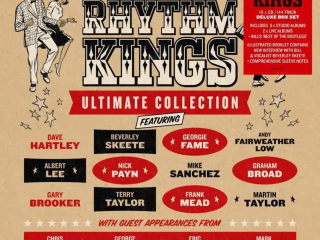 Bill Wyman’s Rhythm Kings ed i 144 brani del box Ultimate Collection
