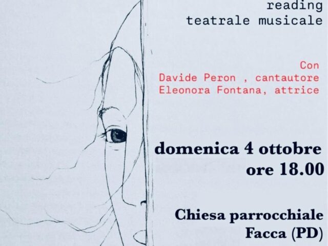Nel sogno di Francesco, reading teatral/musicale di Eleonora Fontana e Davide Peron